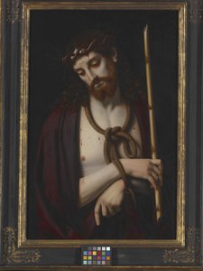 Ecce Homo (olej na drewnie) autorstwa Andrea Solario