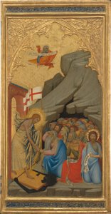 Sceny z męki Chrystusa: Zejście do otchłani [prawy panel], 1380s.