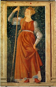 Legendarna królowa Tomiri, z serii Sławni mężczyźni i kobiety, namalowana dla Villa Carducci w Legnaia ... (obraz na płótnie)