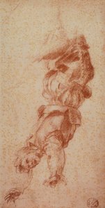Złe postacie; rysunek autorstwa Andrei del Sarto. Gabinet Rysunków i Grafiki, Galeria Uffizi, Florencja autorstwa Andrea del Sarto