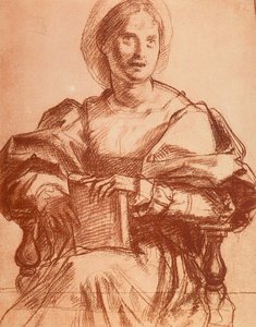 Portret Lukrecji del Fede autorstwa Andrea del Sarto