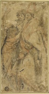 Św. Jan Chrzciciel i San Bernardo degli Uberti autorstwa Andrea del Sarto