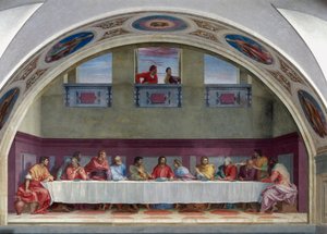 Ostatnia Wieczerza autorstwa Andrea del Sarto