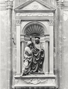 Niedowierzanie św. Tomasza autorstwa Andrea del Verrocchio