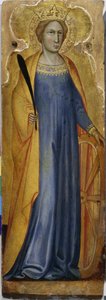 Św. Katarzyna, ok. 1400 (tempera na drewnie topoli)