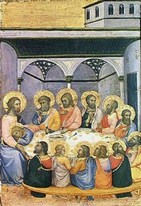Ostatnia Wieczerza, ok. 1420 (tempera na panelu)