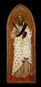 Św. Bartłomiej, ok. 1360-65 (tempera i złoty liść na desce)