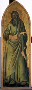 Apostoł Andrzej, ok. 1370 (tempera na drewnie topoli) autorstwa Andrea di Bonaiuto fl.1343-77 Andrea di Bonaiuto fl.1343-77