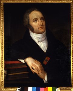 Portret Vincenzo Montiego (1754 - 1828), włoskiego poety. Obraz Andrei Appiani (1754-1819). 1809. Galeria Sztuki Brera, Mediolan autorstwa Andrea the Elder Appiani