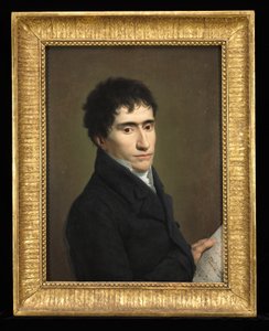 Portret muzyka, ok. 1800 (olej na drewnie) autorstwa Andrea the Elder Appiani