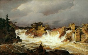 Niemiecki: Ataki na Trollhättan autorstwa Andreas Achenbach