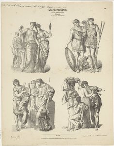Odzież / Dwudziesty czwarty rekord. / Grecy. / Od czasów przed Chrystusem (tytuł na przedmiocie) Płyty Munchener (tytuł serii na obiekcie) autorstwa Andreas C. Müller