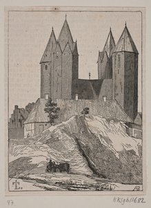Kościół Kalundborg autorstwa Andreas Flinch