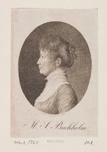 Magdalena Sophie Buchholm autorstwa Andreas Flint