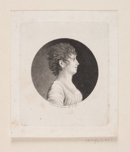 Nieznany portret kobiety autorstwa Andreas Flint