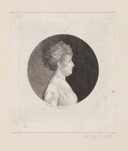Nieznany portret kobiety autorstwa Andreas Flint