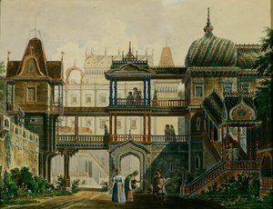Scenografia do opery Askolds Grave A. Verstovskiego, 1841
