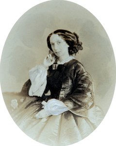 Cesarzowa Maria Aleksandrowna Rosji, koniec lat 50. XIX wieku.