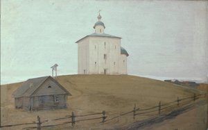 Kościół, 1903 autorstwa Andrei Petrovich Ryabushkin