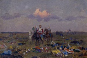 Na polu bekasów autorstwa Andrei Petrovich Ryabushkin
