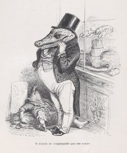 Godny uwagi był tylko jego brzuch ze Scen z życia prywatnego i publicznego Animy..., ok. godz. 1837-47.