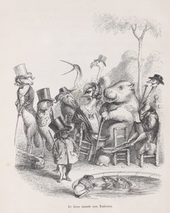 Piękny świat Tuileries ze scen z życia prywatnego i publicznego..., ca. 1837-47.