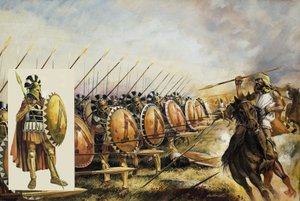Armia Spartan (gwasz na papierze)