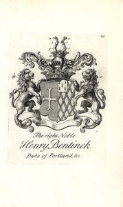 Herb i herb prawego szlachcica Henryka Bentincka autorstwa Andrew Johnston