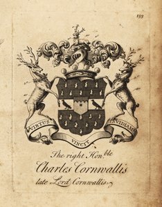 Herb prawego honoru Charles Cornwallis, Lord Cornwallis, 4. Baron Cornwallis