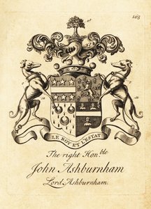 Herb Wielmożnego Johna Ashburnhama, Lorda Ashburnhama autorstwa Andrew Johnston