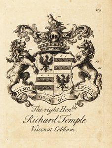 Herb Wielmożnego Richarda Temple autorstwa Andrew Johnston