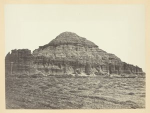 Church Buttes, niedaleko Fort Bridger, terytorium Wyoming autorstwa Andrew Joseph Russell