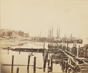 City Point, Virginia, c.1861-1865 (druk albumowy)
