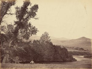 Płyta 20. Źródło rzeki Laramie, 1869 r. (zdjęcie) autorstwa Andrew Joseph Russell