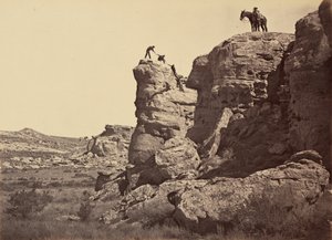 Płyta 21. High Bluff, Black Buttes, 1869 (zdjęcie) autorstwa Andrew Joseph Russell