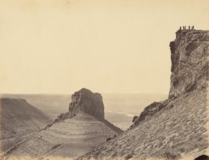 Płyta 23. W górach Green River, 1869 (zdjęcie) autorstwa Andrew Joseph Russell