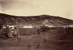 Płyta 29. Bear River City, w pobliżu pól węglowych, 1869 r. (zdjęcie) autorstwa Andrew Joseph Russell
