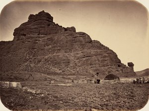 Płyta 34. Sentinel Rock, Weber Valley, 1869 (zdjęcie) autorstwa Andrew Joseph Russell