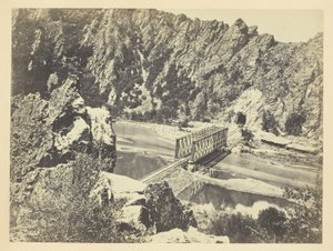 Tunel nr 3, Weber Canon, Utah autorstwa Andrew Joseph Russell