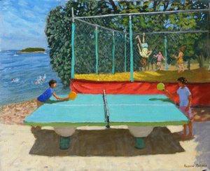 Ping Pong, Vrsar, Chorwacja, 2022 autorstwa Andrew Macara