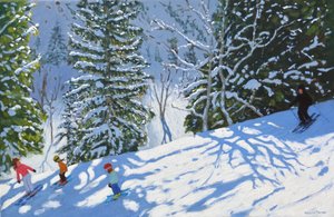 Narciarstwo Courchevel do La Tania, 2019 autorstwa Andrew Macara