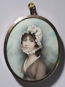 Portret kobiety, koniec lat 90. XVIII wieku.