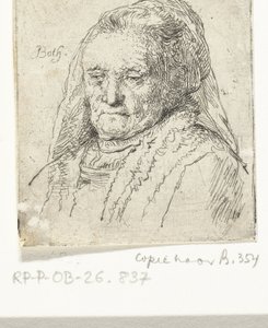Popiersie portretowe matki Rembrandta