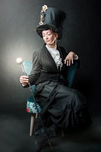 Elegancki portret w stylu steampunkowym autorstwa Andrzej Lisowski