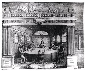 Wielcy Astronomowie z „Prodomus Astronomiae” Jana Heweliusza (1611-87) wydanego w Gdańsku, 1690 autorstwa Andrzej Stech