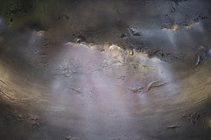 Ciemna metaliczna abstrakcja