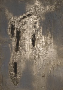 Metaliczny grunge – abstrakcja autorstwa Anete Purina-Purite