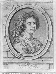 Portret Hyacinthe Rigaud, 1752-65