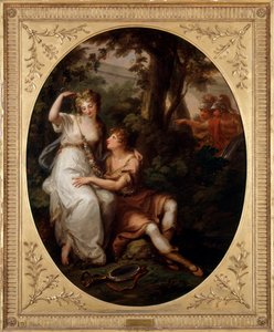 Rinaldo i Armida (olej na płótnie)