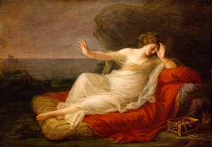 Ariadna porzucona przez Tezeusza na Naxos, 1774